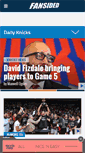 Mobile Screenshot of dailyknicks.com